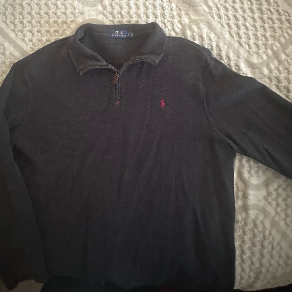 Polo by Ralph Lauren Men's Black Pullover Shirt
